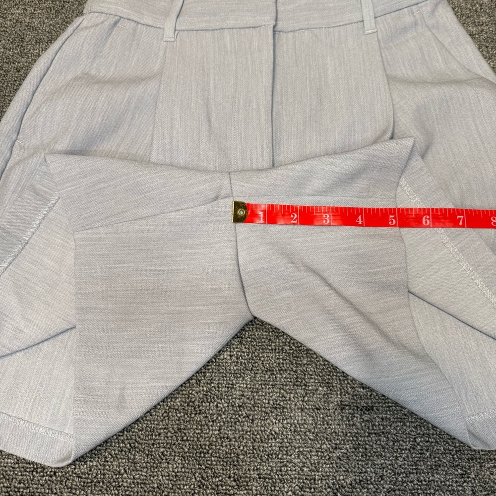 Abercrombie & Fitch Sloane Tailored Shorts Size XS Gray Pleated Euro Trip Travel - Picture 6 of 8